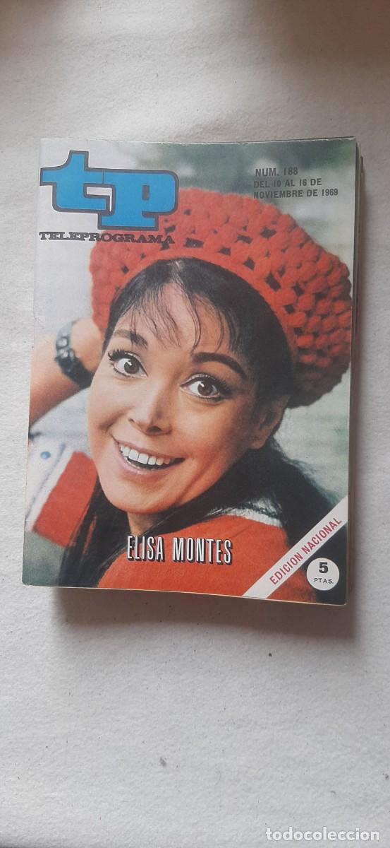 Collection Magazine Teleprograma: TELEPROGRAMA A&Ntilde;O 1969.N&ordm; 188