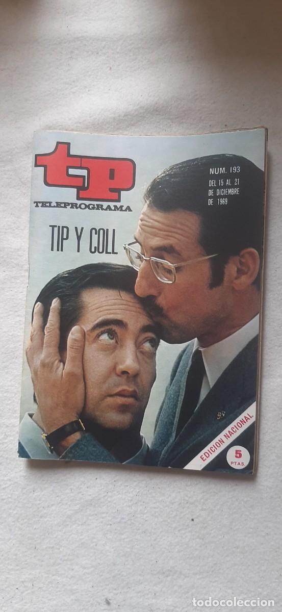Sammeln von Zeitschriften Teleprograma: TELEPROGRAMA A&Ntilde;O 1969.N&ordm; 193
