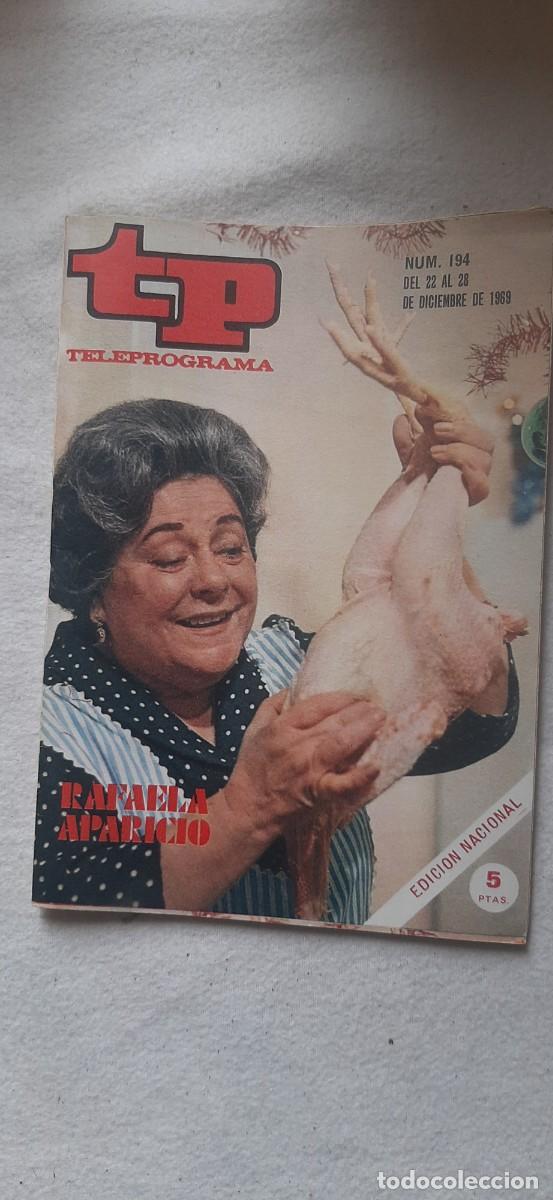 Sammeln von Zeitschriften Teleprograma: TELEPROGRAMA A&Ntilde;O 1969.N&ordm; 194