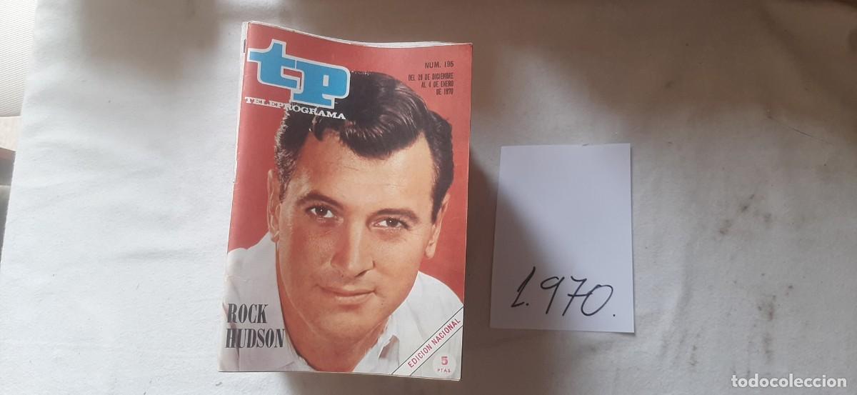 Sammeln von Zeitschriften Teleprograma: TELEPROGRAMA A&Ntilde;O 1970.N&ordm; 195