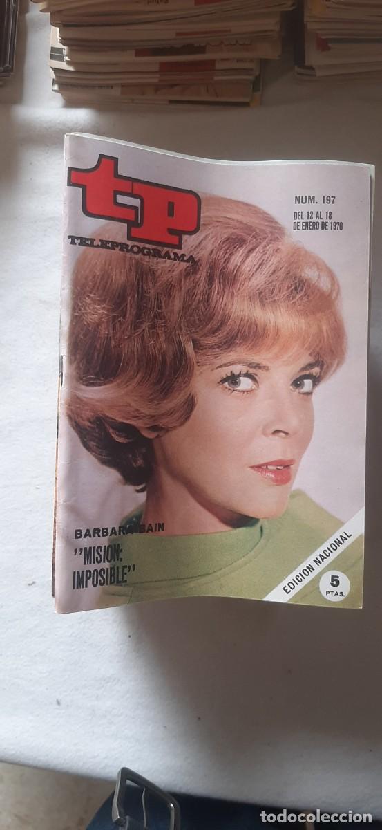 Sammeln von Zeitschriften Teleprograma: TELEPROGRAMA A&Ntilde;O 1970.N&ordm; 197