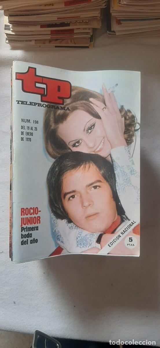 Sammeln von Zeitschriften Teleprograma: TELEPROGRAMA A&Ntilde;O 1970.N&ordm; 198