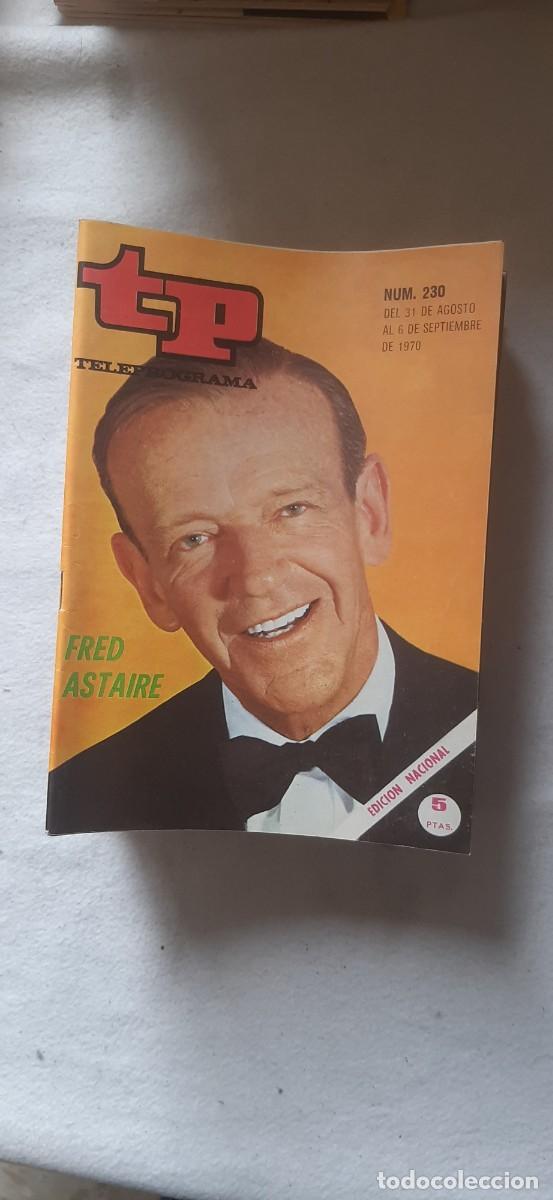 Coleccionismo de revista Teleprograma: TELEPROGRAMA A&Ntilde;O 1970.N&ordm; 230