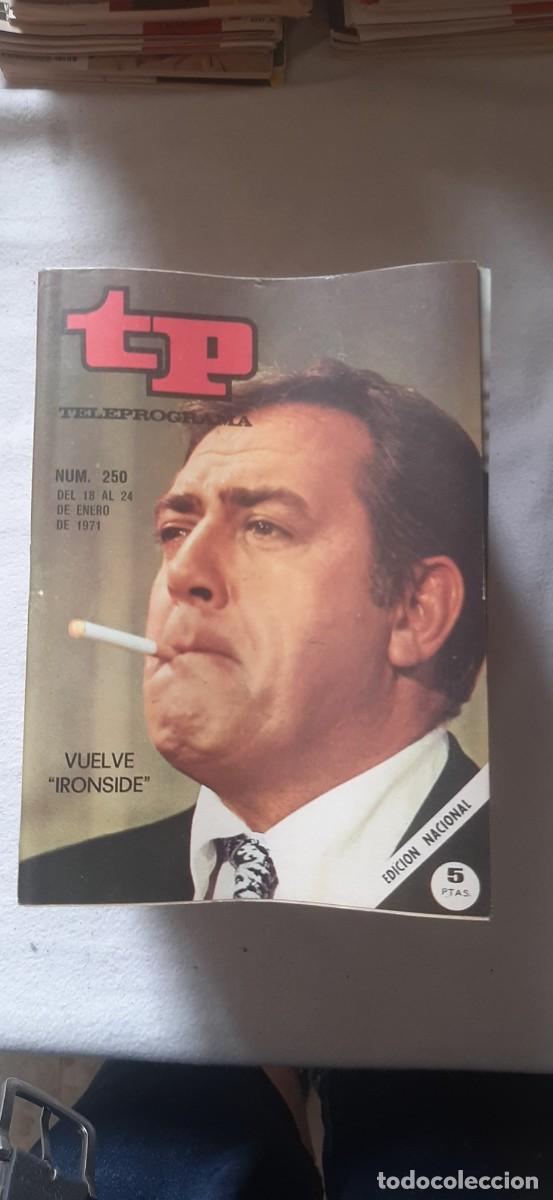 Coleccionismo de revista Teleprograma: TELEPROGRAMA A&Ntilde;O 1971.N&ordm; 250