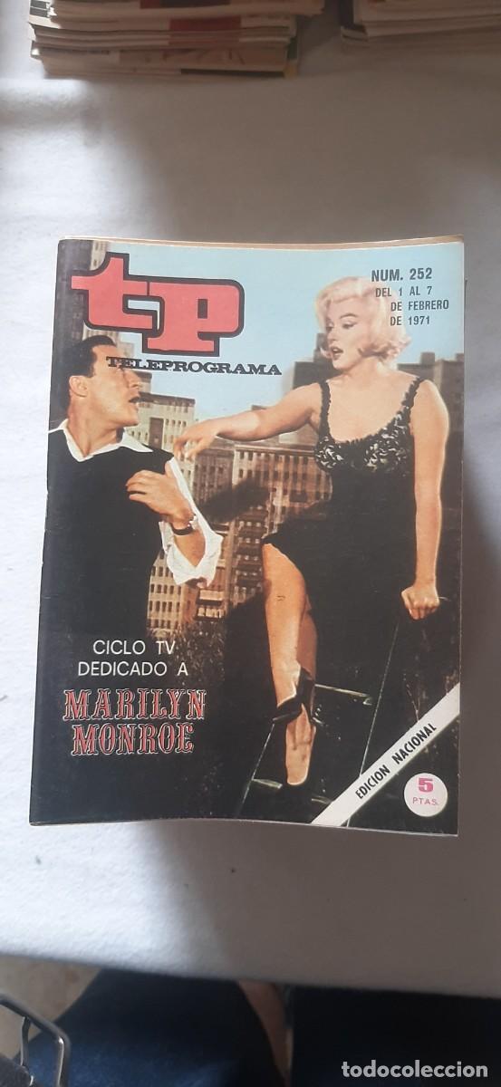Coleccionismo de revista Teleprograma: TELEPROGRAMA A&Ntilde;O 1971.N&ordm; 252