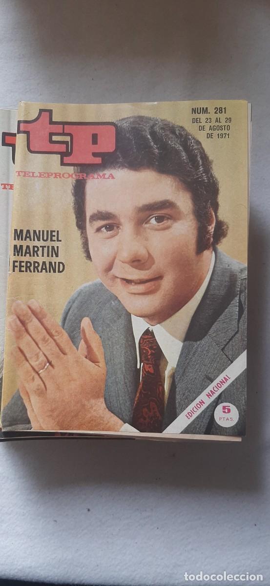 Collectionnisme de Magazine Teleprograma: TELEPROGRAMA A&Ntilde;O 1971.N&ordm; 281