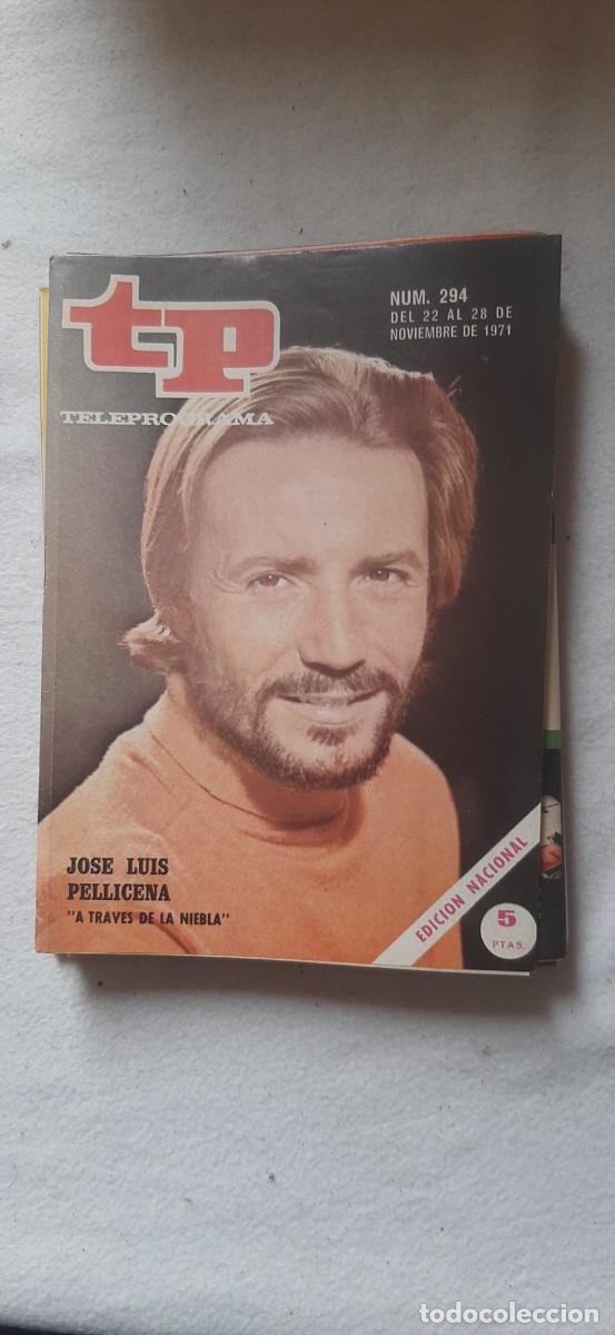 Collectionnisme de Magazine Teleprograma: TELEPROGRAMA A&Ntilde;O 1971.N&ordm; 294