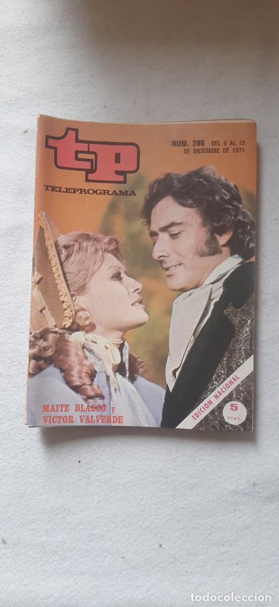 Collection Magazine Teleprograma: TELEPROGRAMA A&Ntilde;O 1971.N&ordm; 296