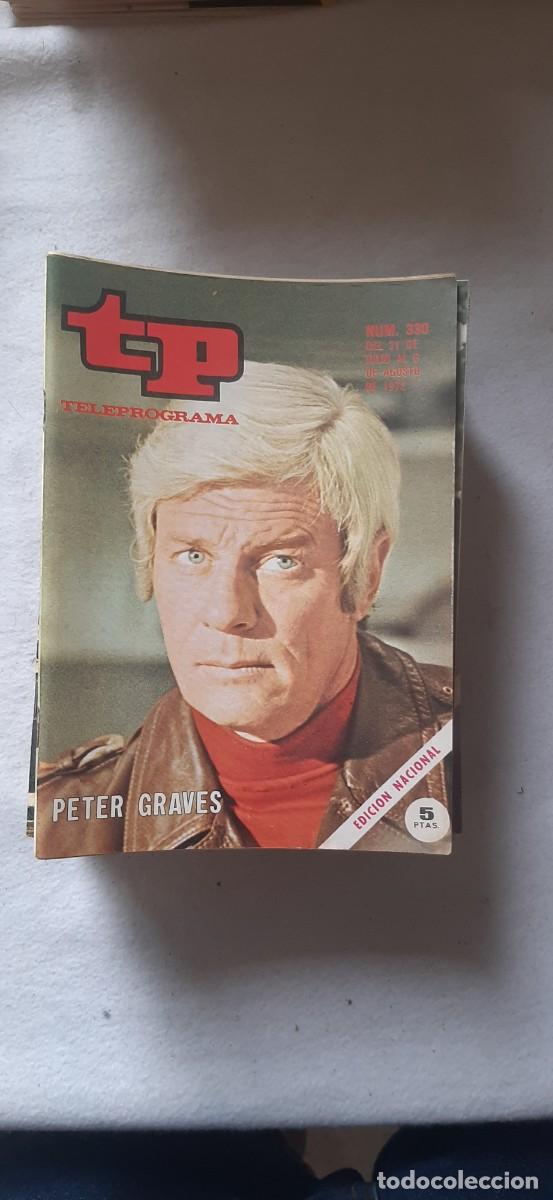 Coleccionismo de revista Teleprograma: TELEPROGRAMA A&Ntilde;O 1972.N&ordm; 330