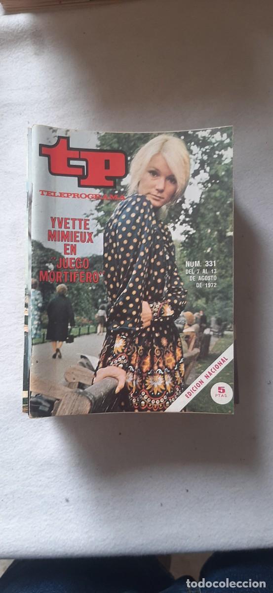Coleccionismo de revista Teleprograma: TELEPROGRAMA A&Ntilde;O 1972.N&ordm; 331