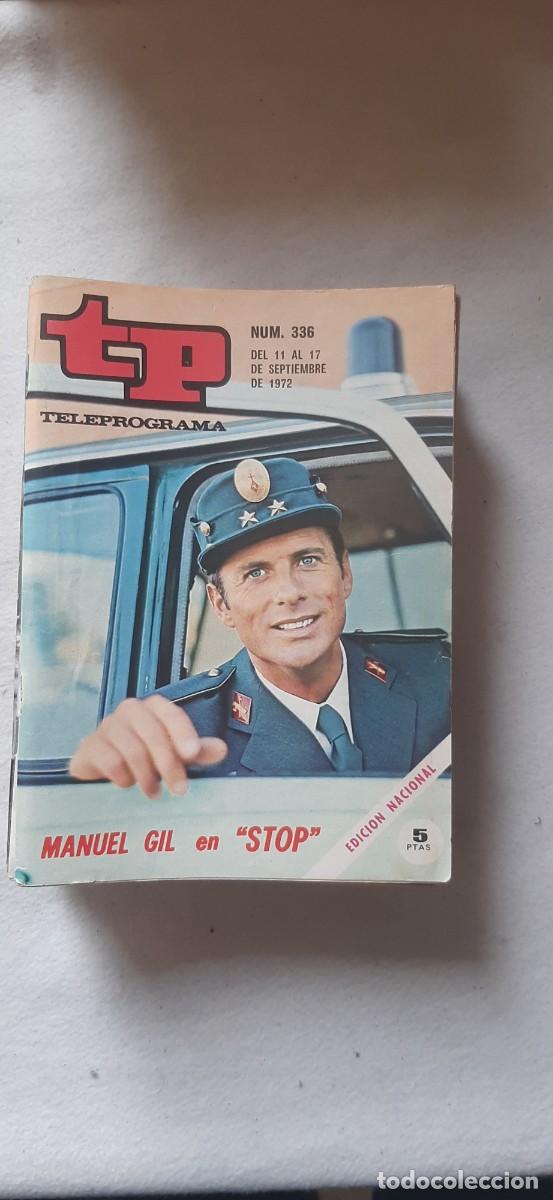 Coleccionismo de revista Teleprograma: TELEPROGRAMA A&Ntilde;O 1972.N&ordm; 336