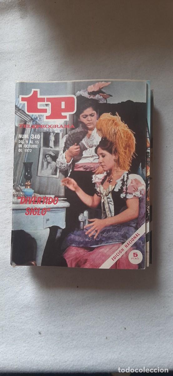 Coleccionismo de revista Teleprograma: TELEPROGRAMA A&Ntilde;O 1972.N&ordm; 340