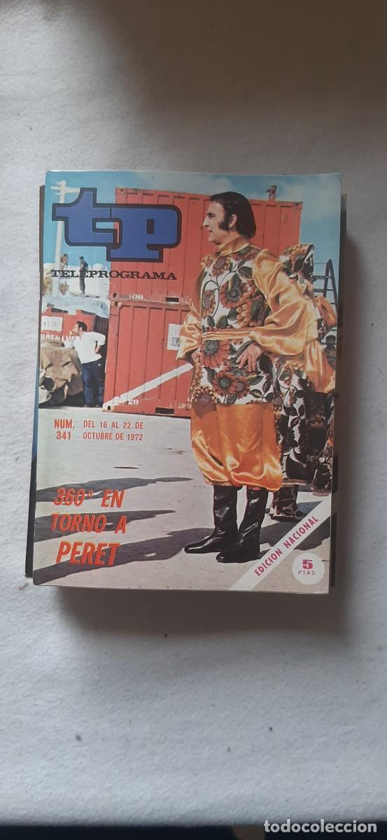 Coleccionismo de revista Teleprograma: TELEPROGRAMA A&Ntilde;O 1972.N&ordm; 341