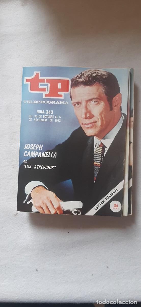 Coleccionismo de revista Teleprograma: TELEPROGRAMA A&Ntilde;O 1972.N&ordm; 343