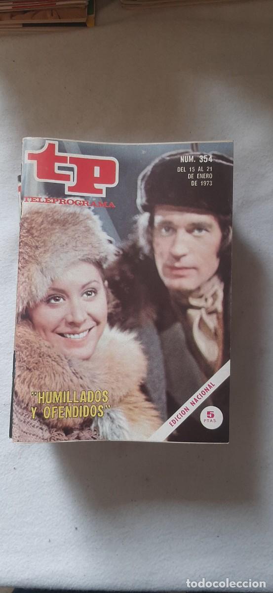Coleccionismo de revista Teleprograma: TELEPROGRAMA A&Ntilde;O 1973. N&ordm; 354