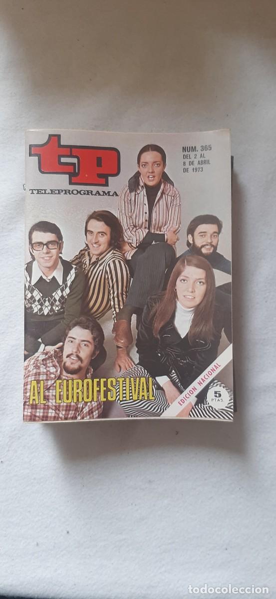 Coleccionismo de revista Teleprograma: TELEPROGRAMA A&Ntilde;O 1973. N&ordm; 365