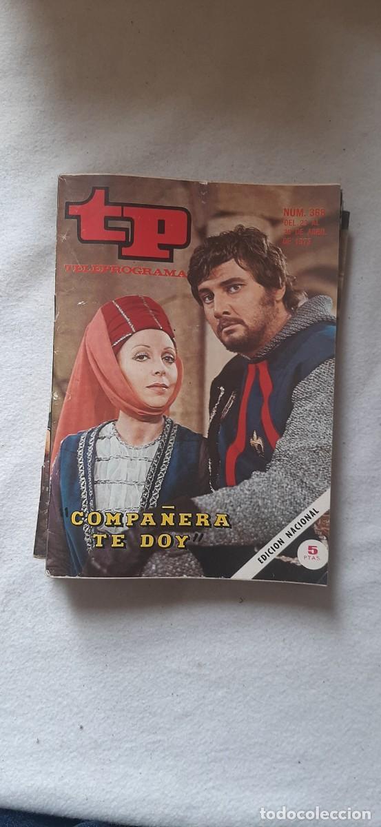 Coleccionismo de revista Teleprograma: TELEPROGRAMA A&Ntilde;O 1973. N&ordm; 368
