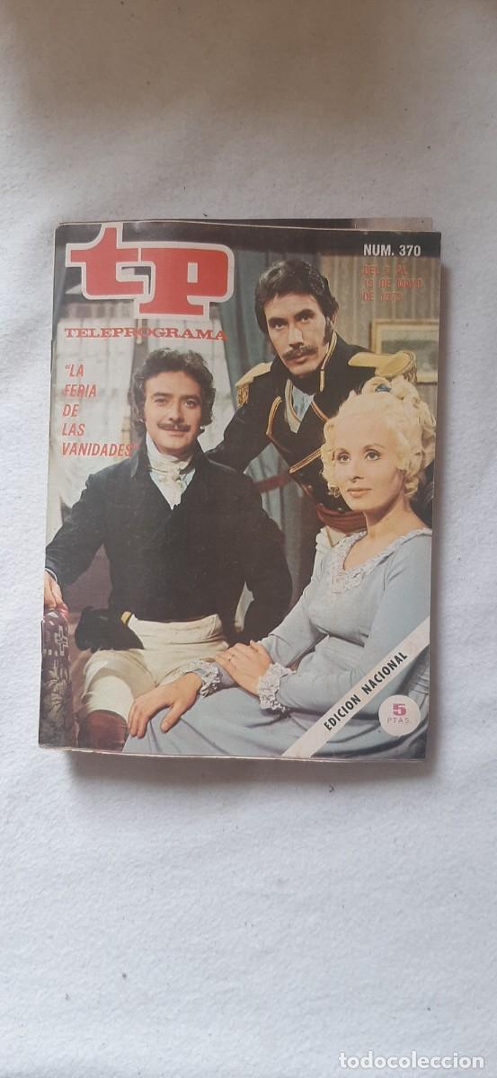 Coleccionismo de revista Teleprograma: TELEPROGRAMA A&Ntilde;O 1973. N&ordm; 370
