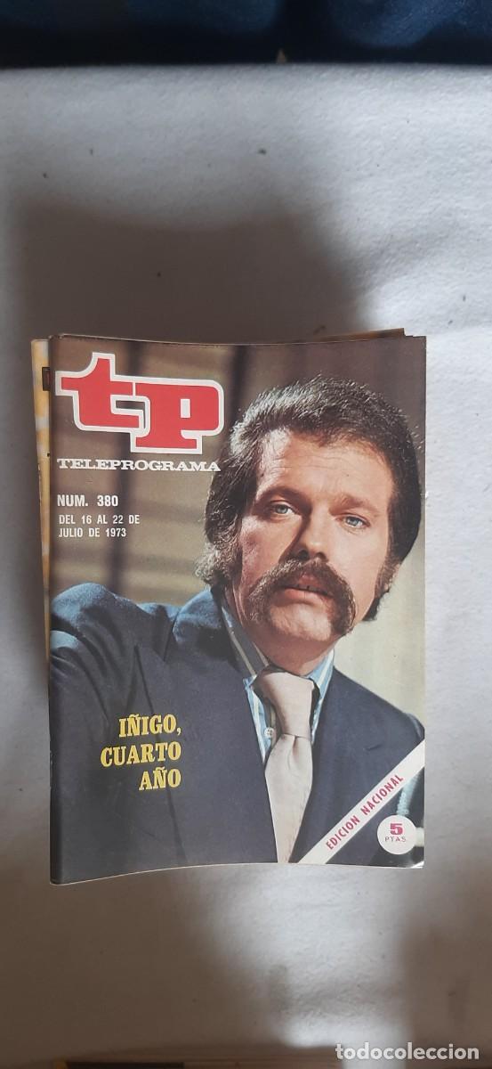 Coleccionismo de revista Teleprograma: TELEPROGRAMA A&Ntilde;O 1973. N&ordm; 380