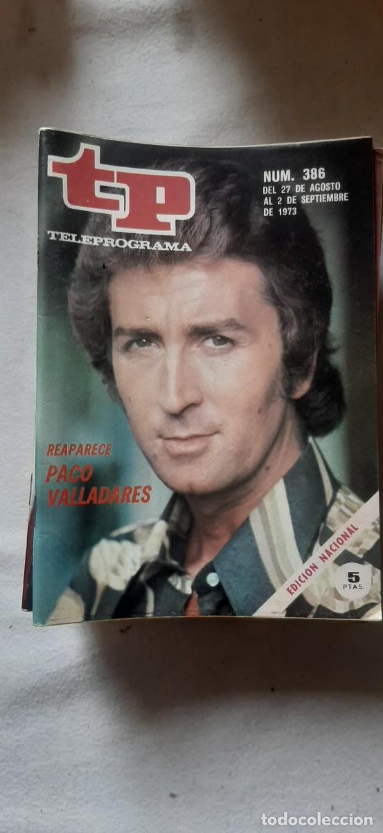 Coleccionismo de revista Teleprograma: TELEPROGRAMA A&Ntilde;O 1973. N&ordm; 386