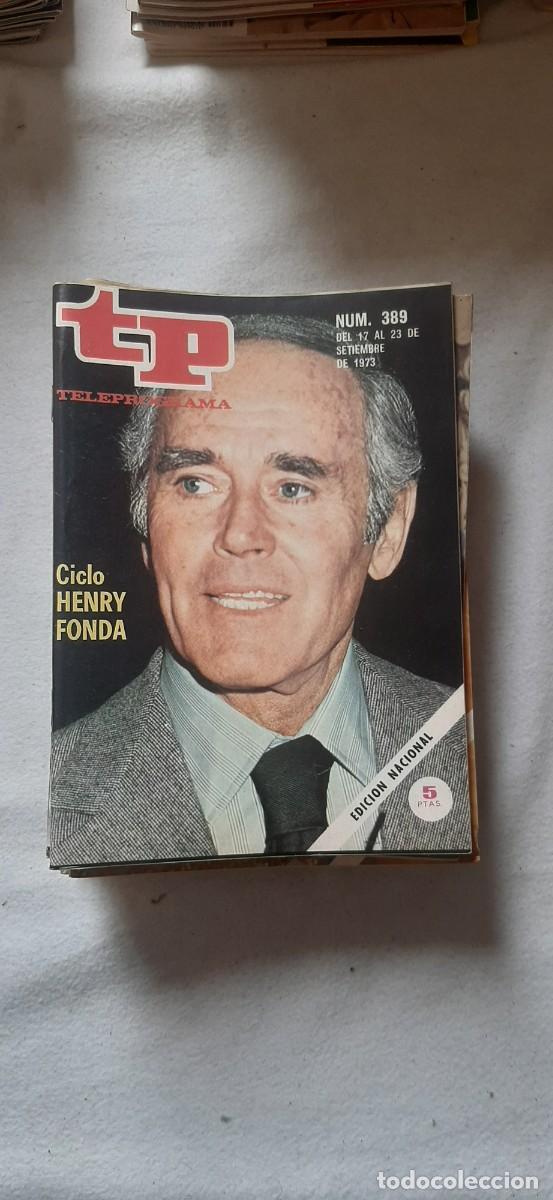 Coleccionismo de revista Teleprograma: TELEPROGRAMA A&Ntilde;O 1973. N&ordm; 389