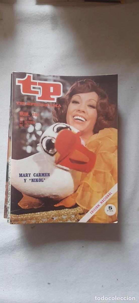 Coleccionismo de revista Teleprograma: TELEPROGRAMA A&Ntilde;O 1973. N&ordm; 391