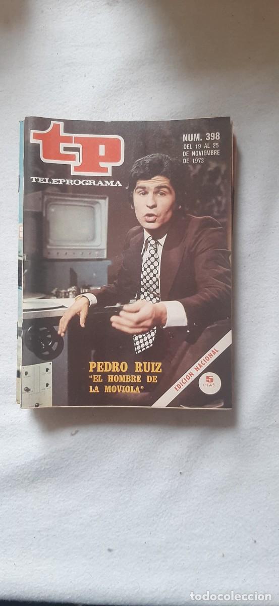 Coleccionismo de revista Teleprograma: TELEPROGRAMA A&Ntilde;O 1973. N&ordm; 398