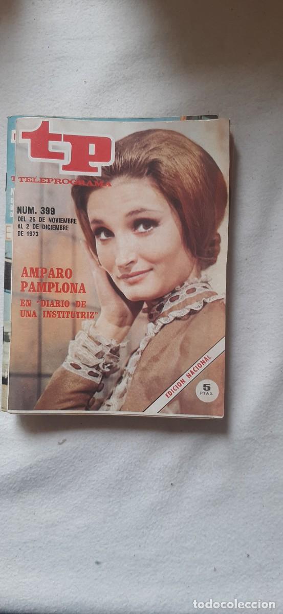 Coleccionismo de revista Teleprograma: TELEPROGRAMA A&Ntilde;O 1973. N&ordm; 399