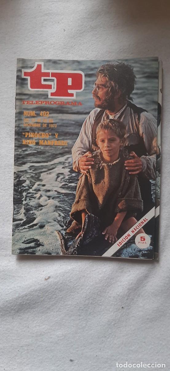 Coleccionismo de revista Teleprograma: TELEPROGRAMA A&Ntilde;O 1973. N&ordm; 402