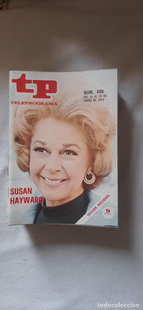 Coleccionismo de revista Teleprograma: TELEPROGRAMA A&Ntilde;O 1974. N&ordm; 406
