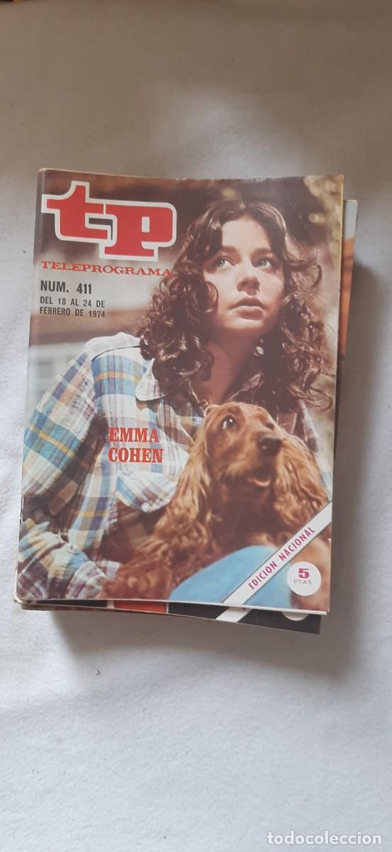 Coleccionismo de revista Teleprograma: TELEPROGRAMA A&Ntilde;O 1974. N&ordm; 411