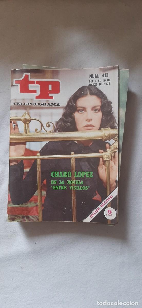 Coleccionismo de revista Teleprograma: TELEPROGRAMA A&Ntilde;O 1974. N&ordm; 413