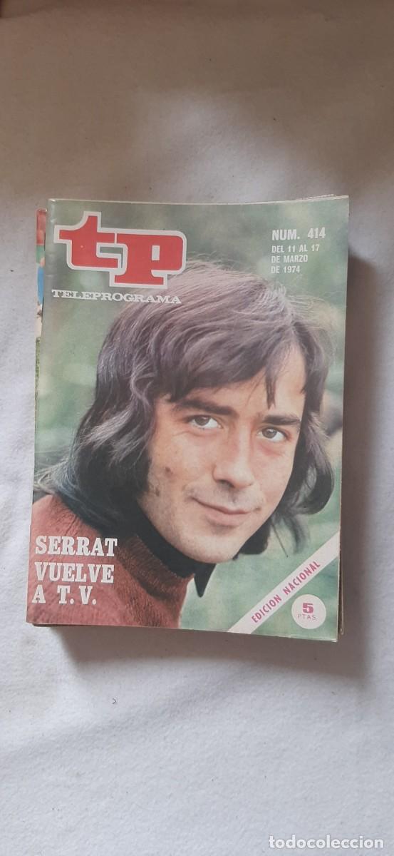 Coleccionismo de revista Teleprograma: TELEPROGRAMA A&Ntilde;O 1974. N&ordm; 414