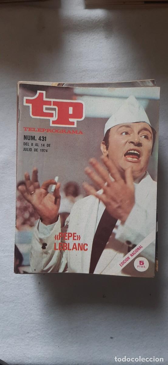Sammeln von Zeitschriften Teleprograma: TELEPROGRAMA A&Ntilde;O 1974. N&ordm; 431