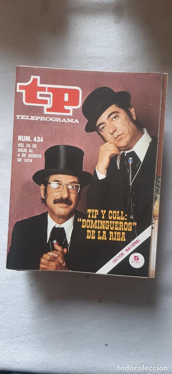 Sammeln von Zeitschriften Teleprograma: TELEPROGRAMA A&Ntilde;O 1974. N&ordm; 434