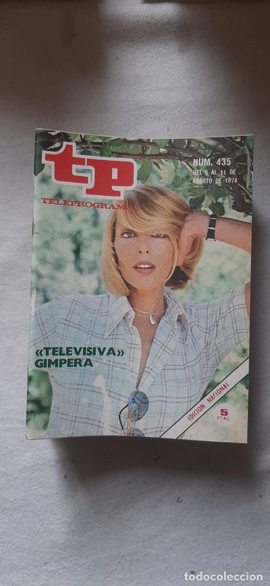 Sammeln von Zeitschriften Teleprograma: TELEPROGRAMA A&Ntilde;O 1974. N&ordm; 435