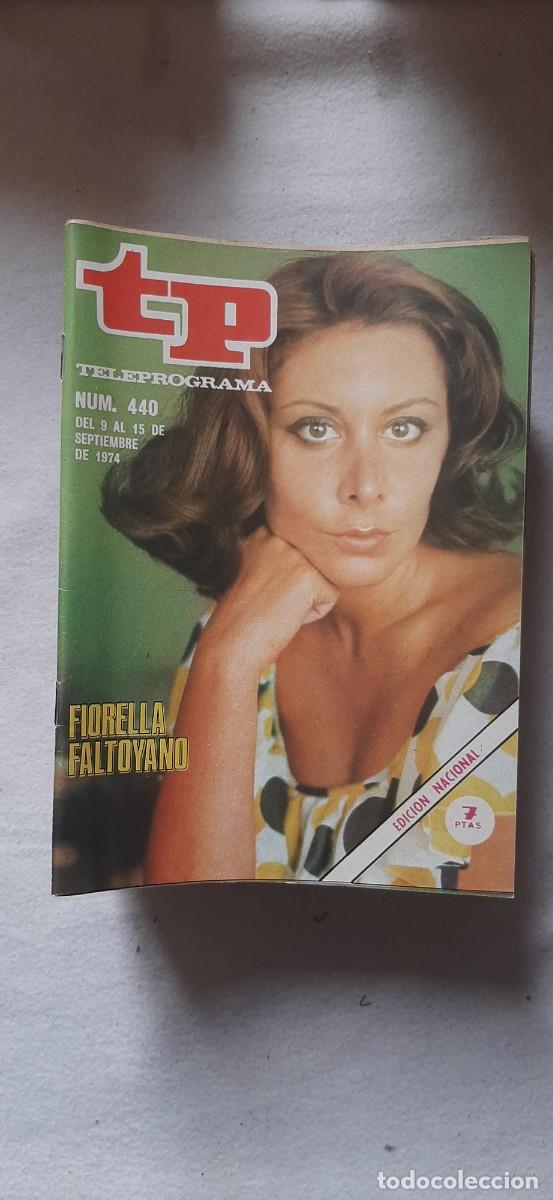 Coleccionismo de revista Teleprograma: TELEPROGRAMA A&Ntilde;O 1974. N&ordm; 440