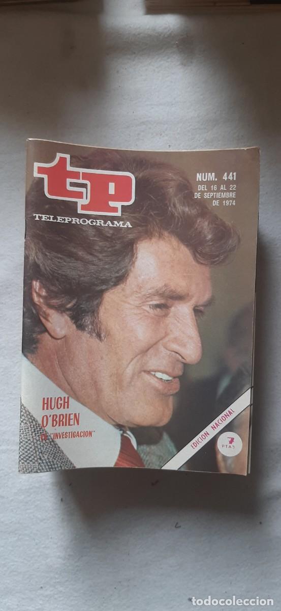 Coleccionismo de revista Teleprograma: TELEPROGRAMA A&Ntilde;O 1974. N&ordm; 441