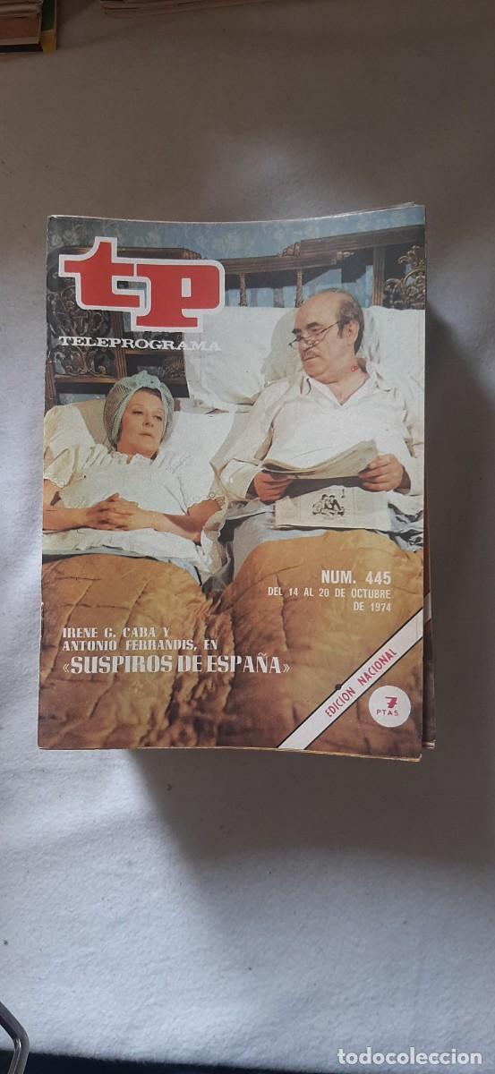 Coleccionismo de revista Teleprograma: TELEPROGRAMA A&Ntilde;O 1974. N&ordm; 445
