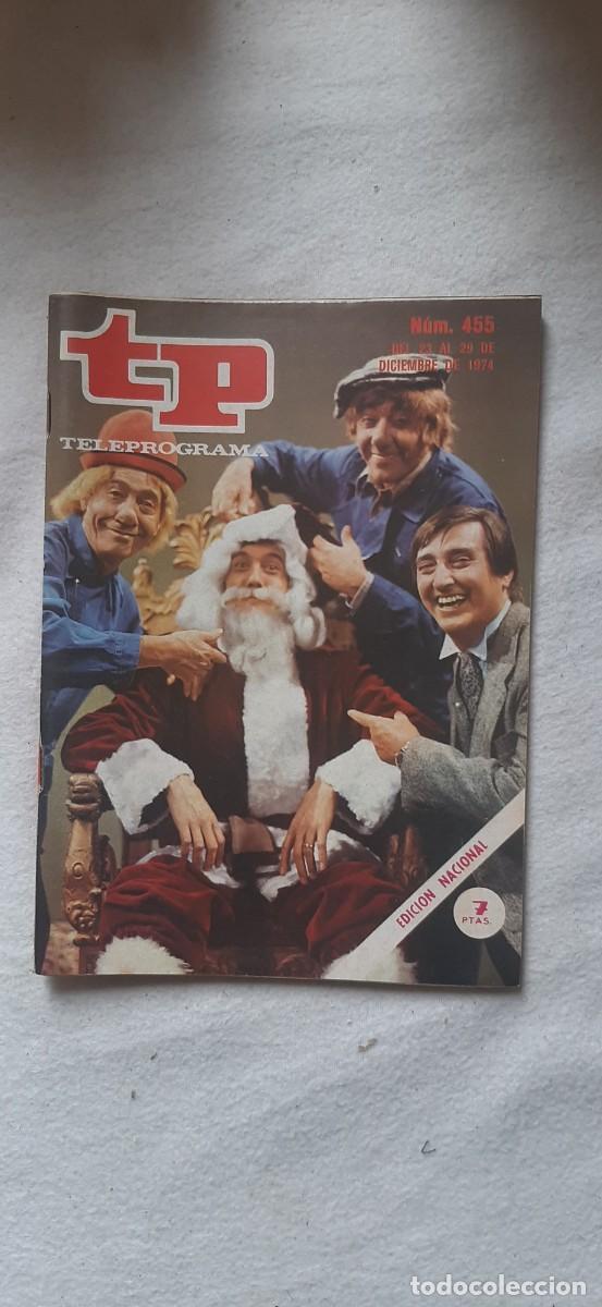 Coleccionismo de revista Teleprograma: TELEPROGRAMA A&Ntilde;O 1974. N&ordm; 455