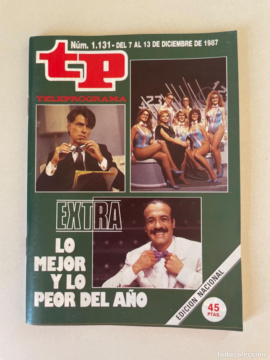 Coleccionismo de revista Teleprograma: TP TELEPROGRAMA N&ordm; 1131 DICIEMBRE 1987 EXTRA. LO MEJOR Y LO PEOR. UN DOS TRES