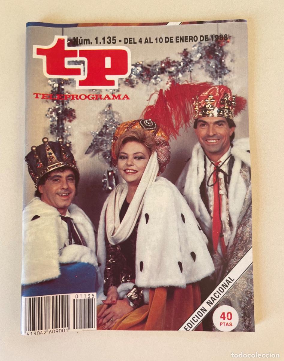 Coleccionismo de revista Teleprograma: TP TELEPROGRAMA N&ordm; 1135 ENERO 1988 UN DOS TRES