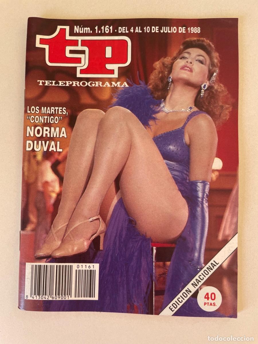 Coleccionismo de revista Teleprograma: TP TELEPROGRAMA N&ordm; 1161 JULIO 1988 NORMA DUVAL