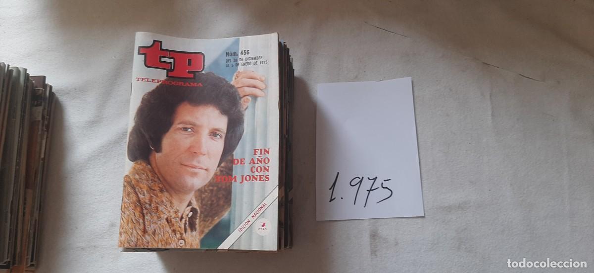 Collectionnisme de Magazine Teleprograma: TELEPROGRAMA A&Ntilde;O 1975.N&ordm; 456