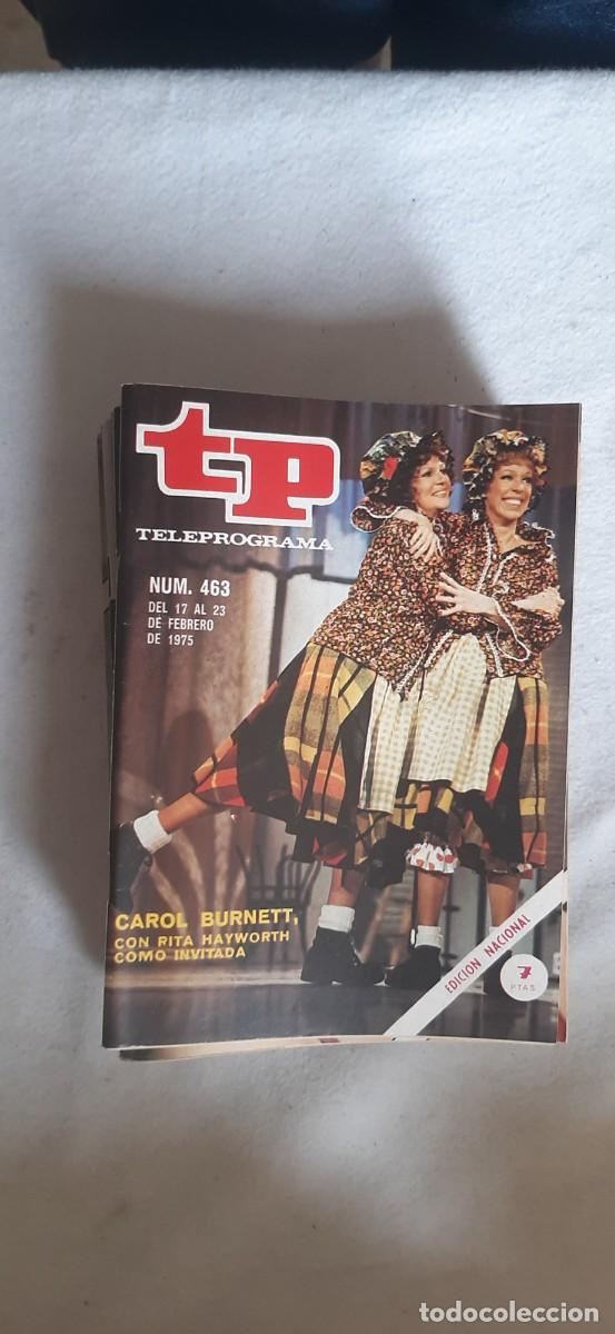 Collectionnisme de Magazine Teleprograma: TELEPROGRAMA A&Ntilde;O 1975.N&ordm; 463