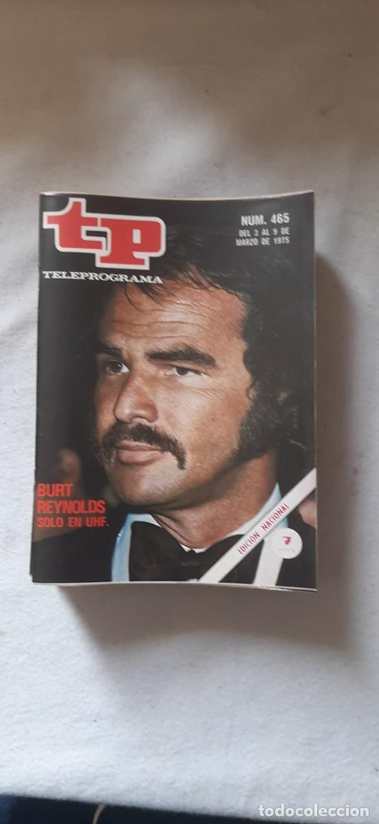 Collectionnisme de Magazine Teleprograma: TELEPROGRAMA A&Ntilde;O 1975.N&ordm; 465