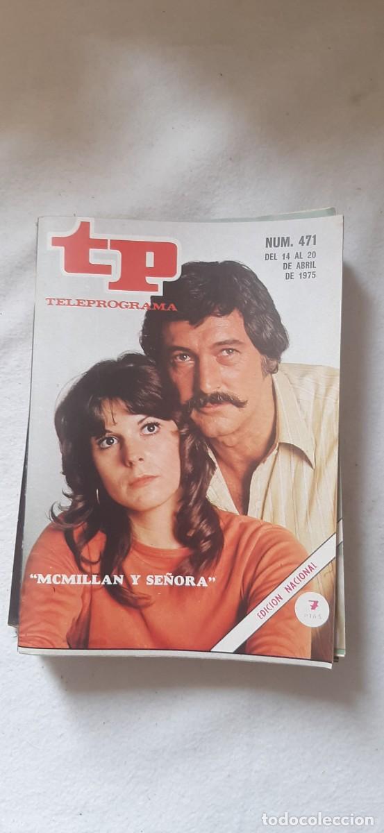 Collectionnisme de Magazine Teleprograma: TELEPROGRAMA A&Ntilde;O 1975.N&ordm; 471