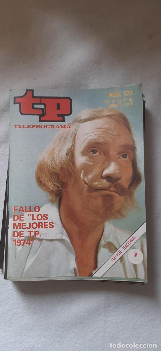 Collezionismo di Rivista Teleprograma: TELEPROGRAMA A&Ntilde;O 1975.N&ordm; 472