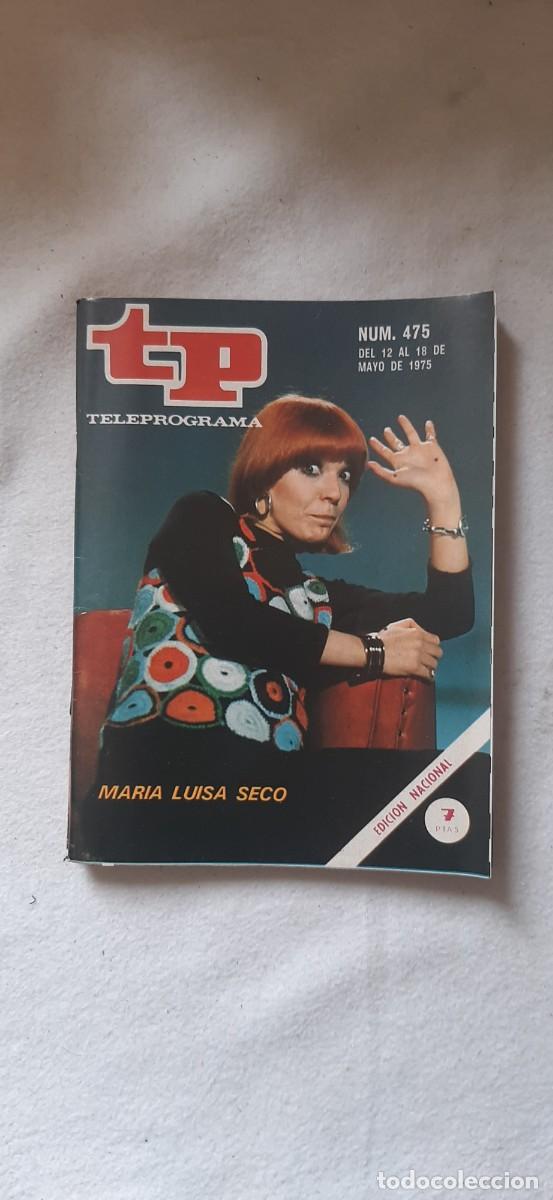Collezionismo di Rivista Teleprograma: TELEPROGRAMA A&Ntilde;O 1975.N&ordm; 475