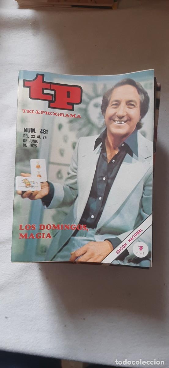 Collezionismo di Rivista Teleprograma: TELEPROGRAMA A&Ntilde;O 1975.N&ordm; 481
